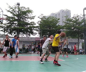 中港危险品车销售团队篮球赛